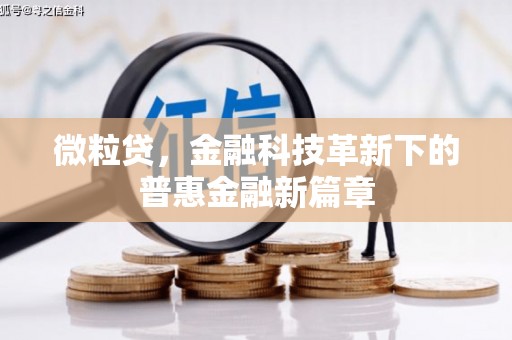 万载微粒贷，金融科技革新下的普惠金融新篇章