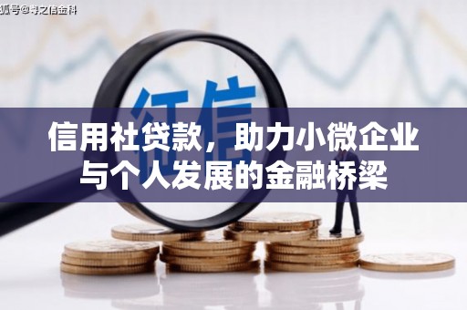 六横信用社贷款，助力小微企业与个人发展的金融桥梁