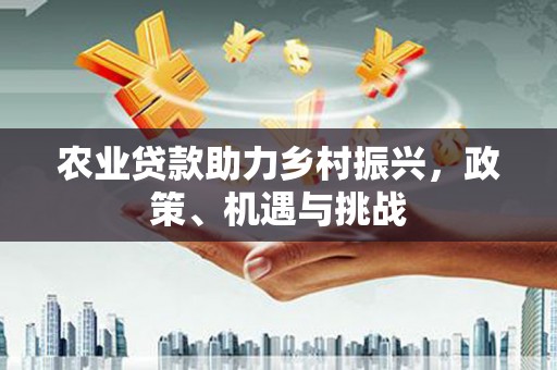 绥阳农业贷款助力乡村振兴，政策、机遇与挑战