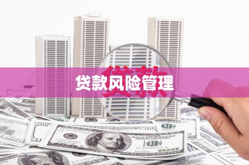 信州贷款风险管理