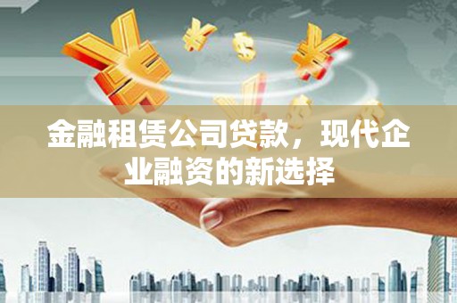 临安金融租赁公司贷款，现代企业融资的新选择