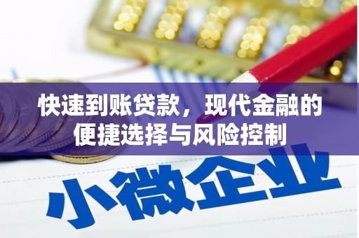 新蔡快速到账贷款，现代金融的便捷选择与风险控制