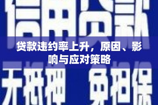 海南贷款违约率上升，原因、影响与应对策略