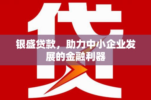 宁陵银盛贷款，助力中小企业发展的金融利器