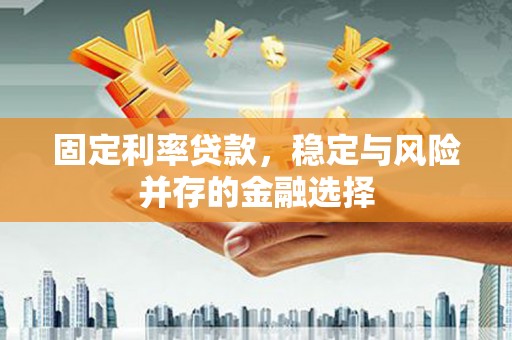常宁固定利率贷款，稳定与风险并存的金融选择