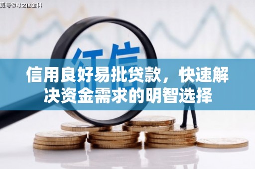 大林信用良好易批贷款，快速解决资金需求的明智选择