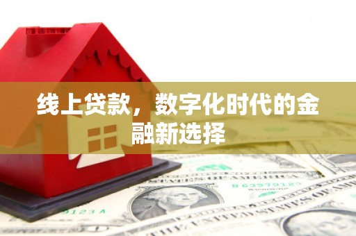 上林线上贷款，数字化时代的金融新选择