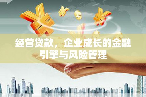 龙崎经营贷款，企业成长的金融引擎与风险管理