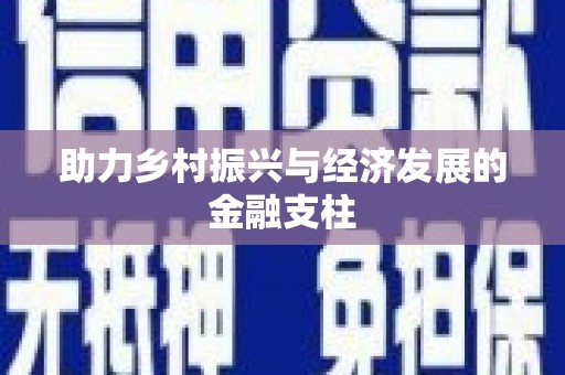 抚远助力乡村振兴与经济发展的金融支柱